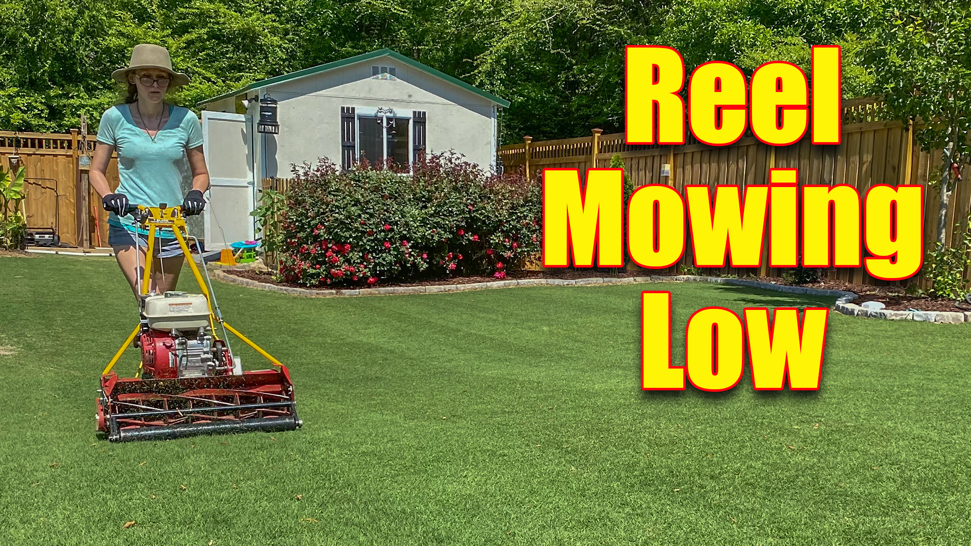 How to Lower Mclane Reel Mower Reel Mowers