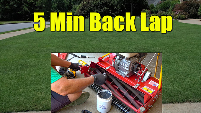 Backlapping Reel Mower